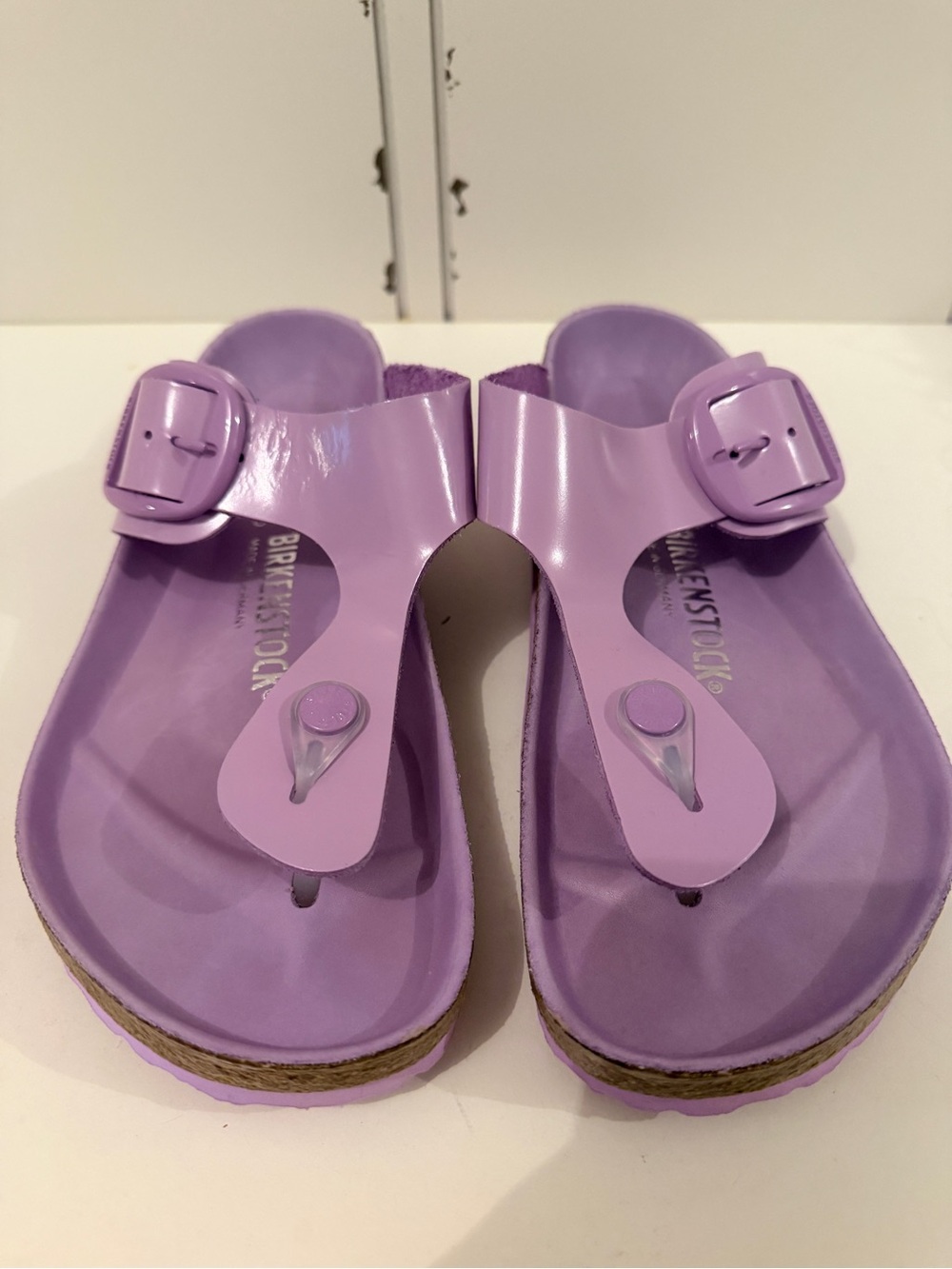 Lavender Gizah Birkenstock, size 39 - Picture 2 of 4